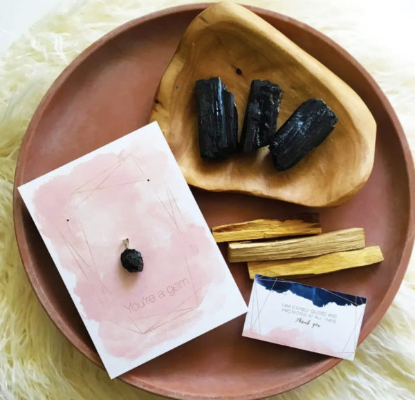 Protect negative energy with black tourmaline